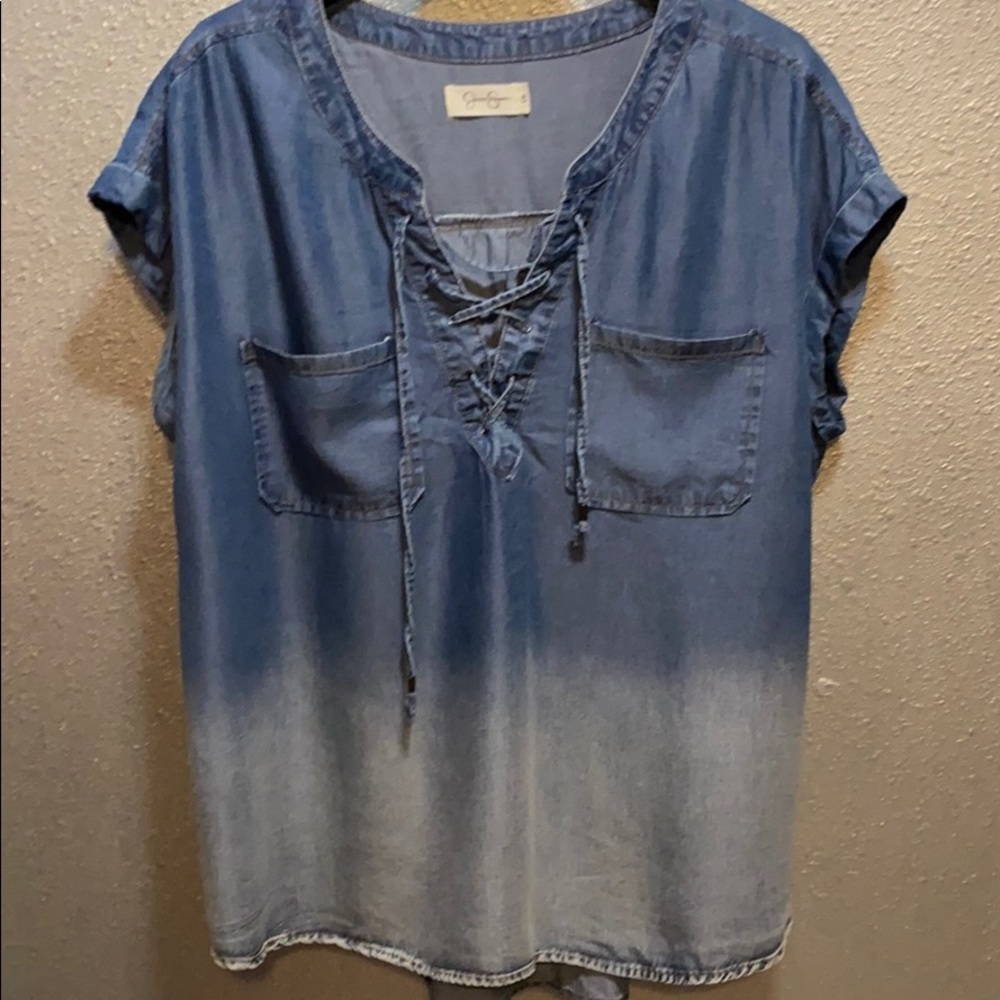 Jessica Simpson Ombré Shirt! 1x